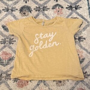 Rylee + Cru Cream 'Stay Golden' Tee